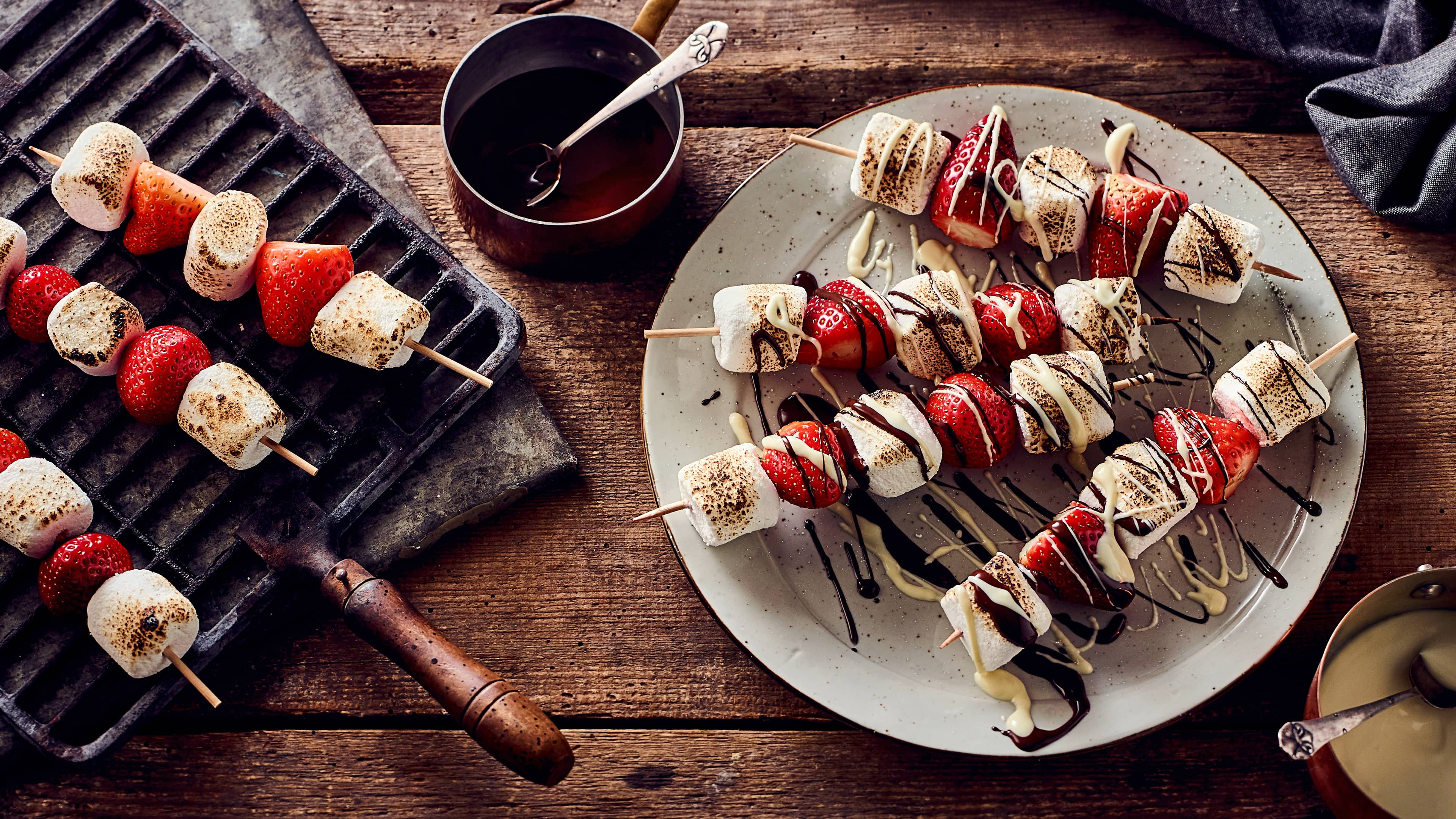 Erdbeer-Marshmallow-Spieße - Rezept | EDEKA