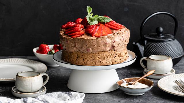 Erdbeer-Mascarpone-Torte