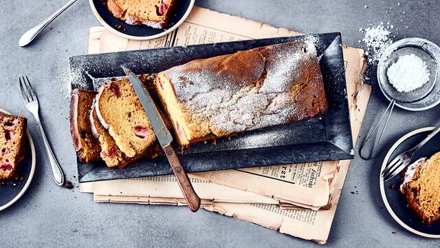 Erdbeerkuchen mit Marzipan 