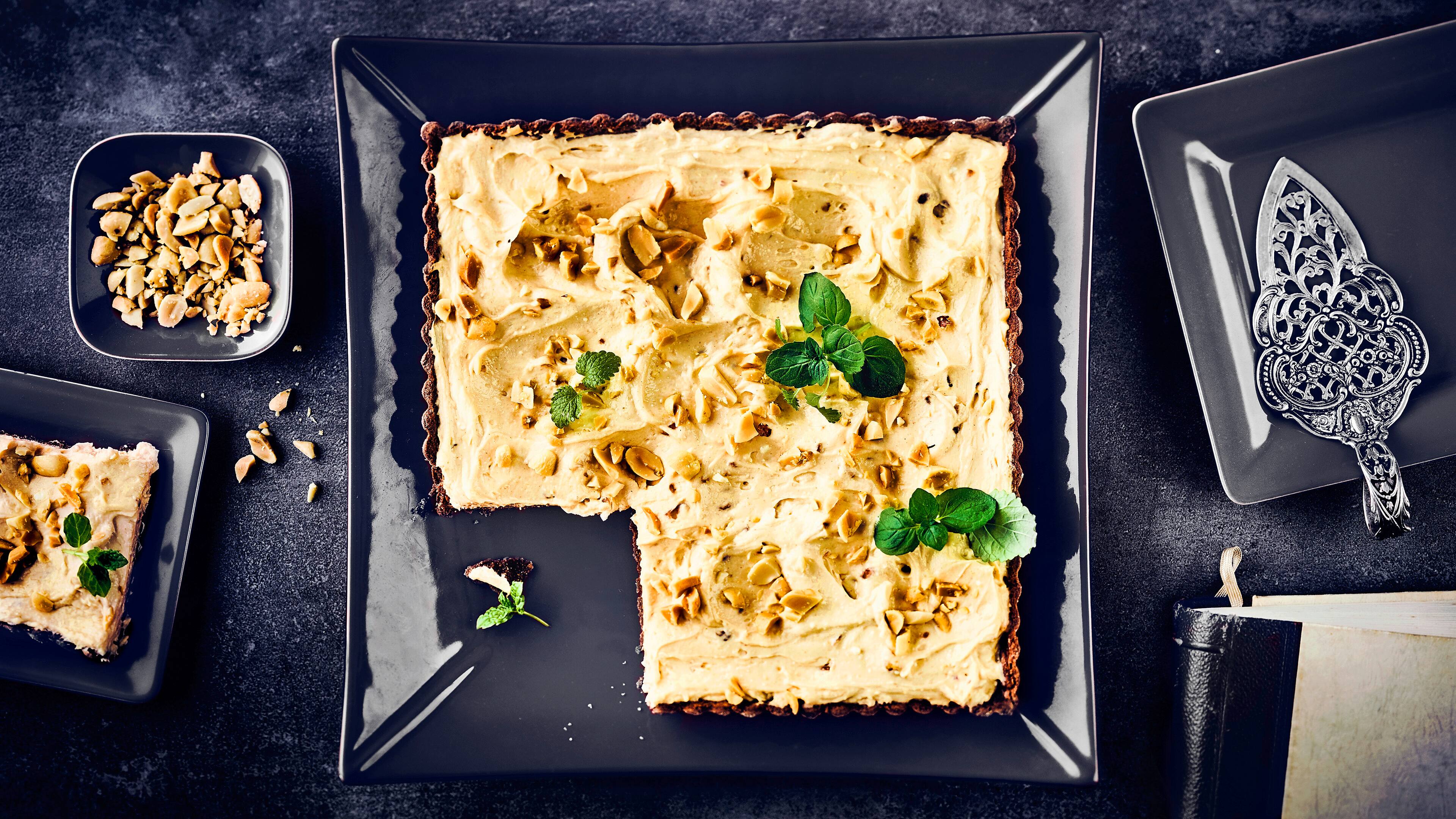 Erdnuss-Torte