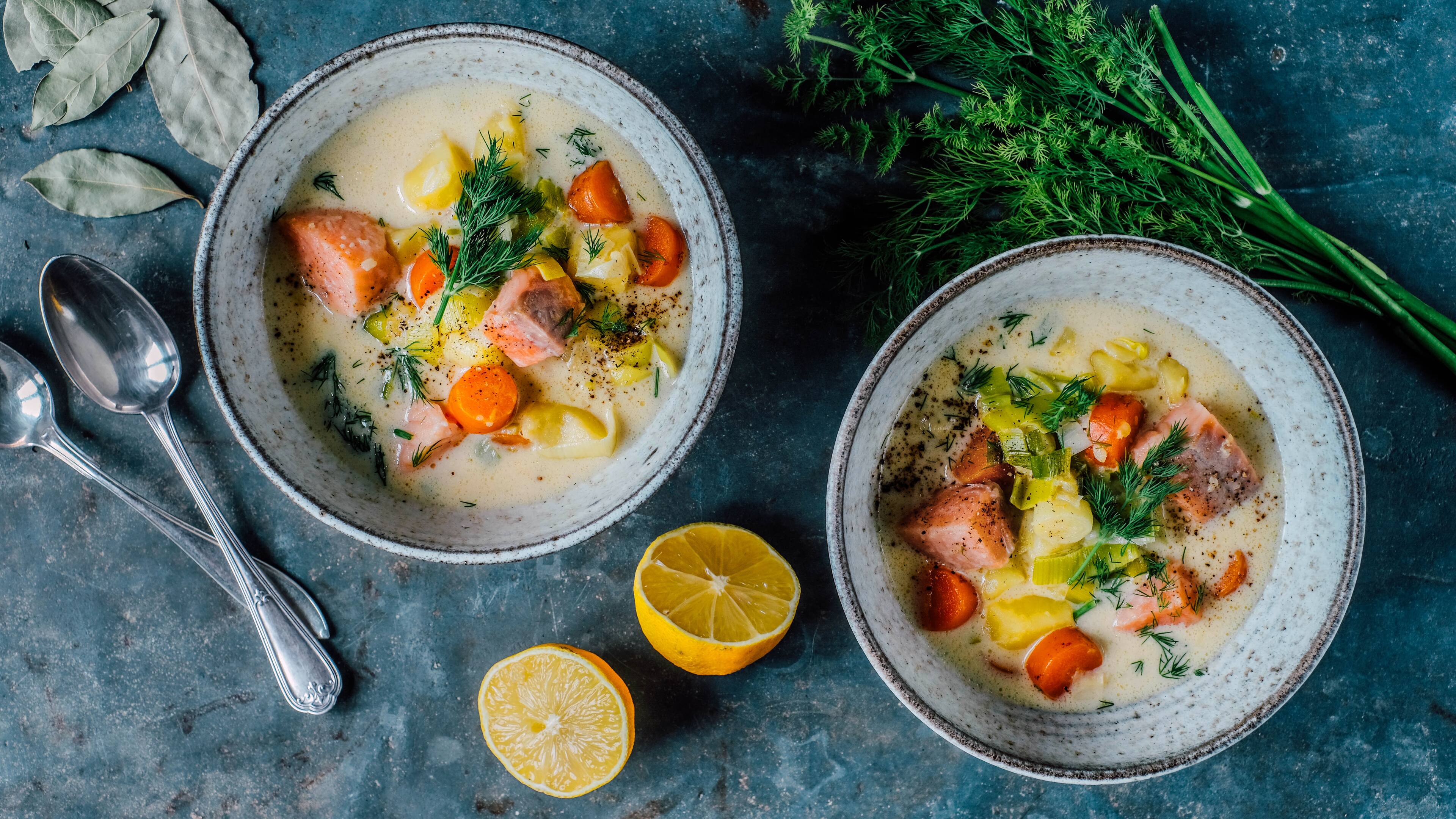 Finnische Lachssuppe Lohikeitto - Rezept | EDEKA