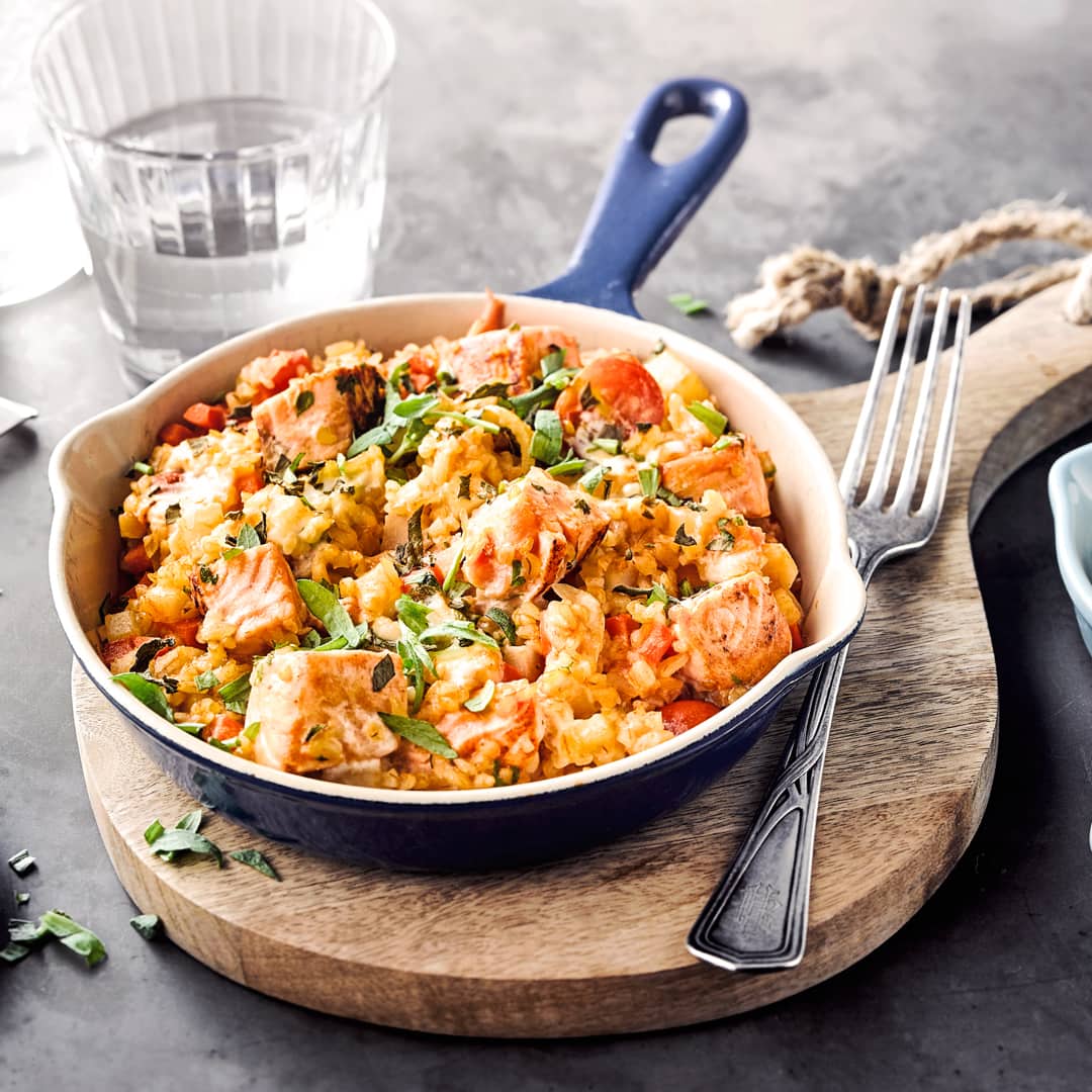 Fitness-Fischauflauf 