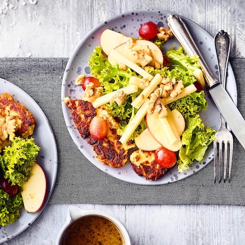 Fitness-Salat mit Rösti