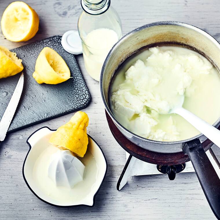 Frischkäse selber machen