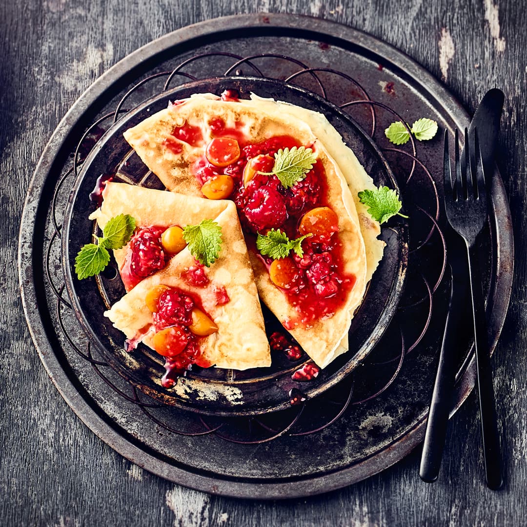 Crêpes-Rezepte: salzige und süße Pfannkuchen | EDEKA Crêpes-Rezepte: salzige und süße Pfannkuchen | EDEKA
