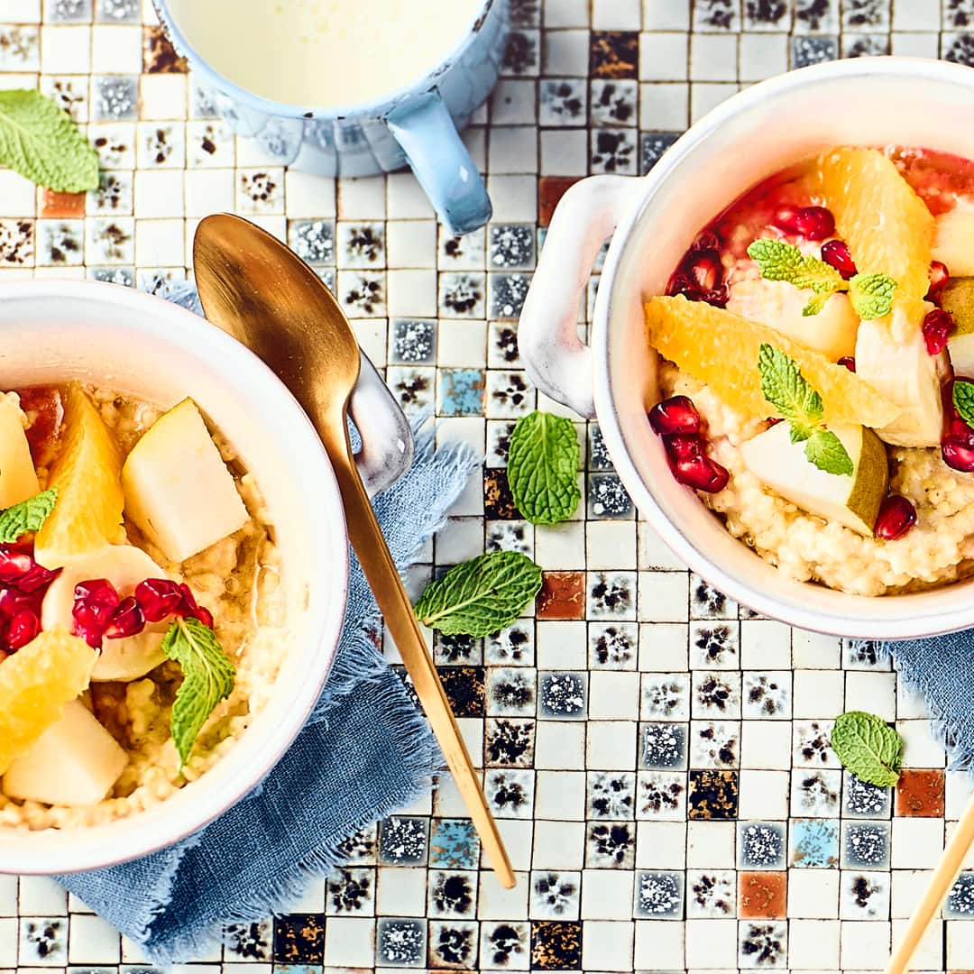 Fruchtiges Fitness-Frühstück