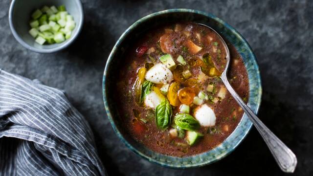 Gazpacho Caprese