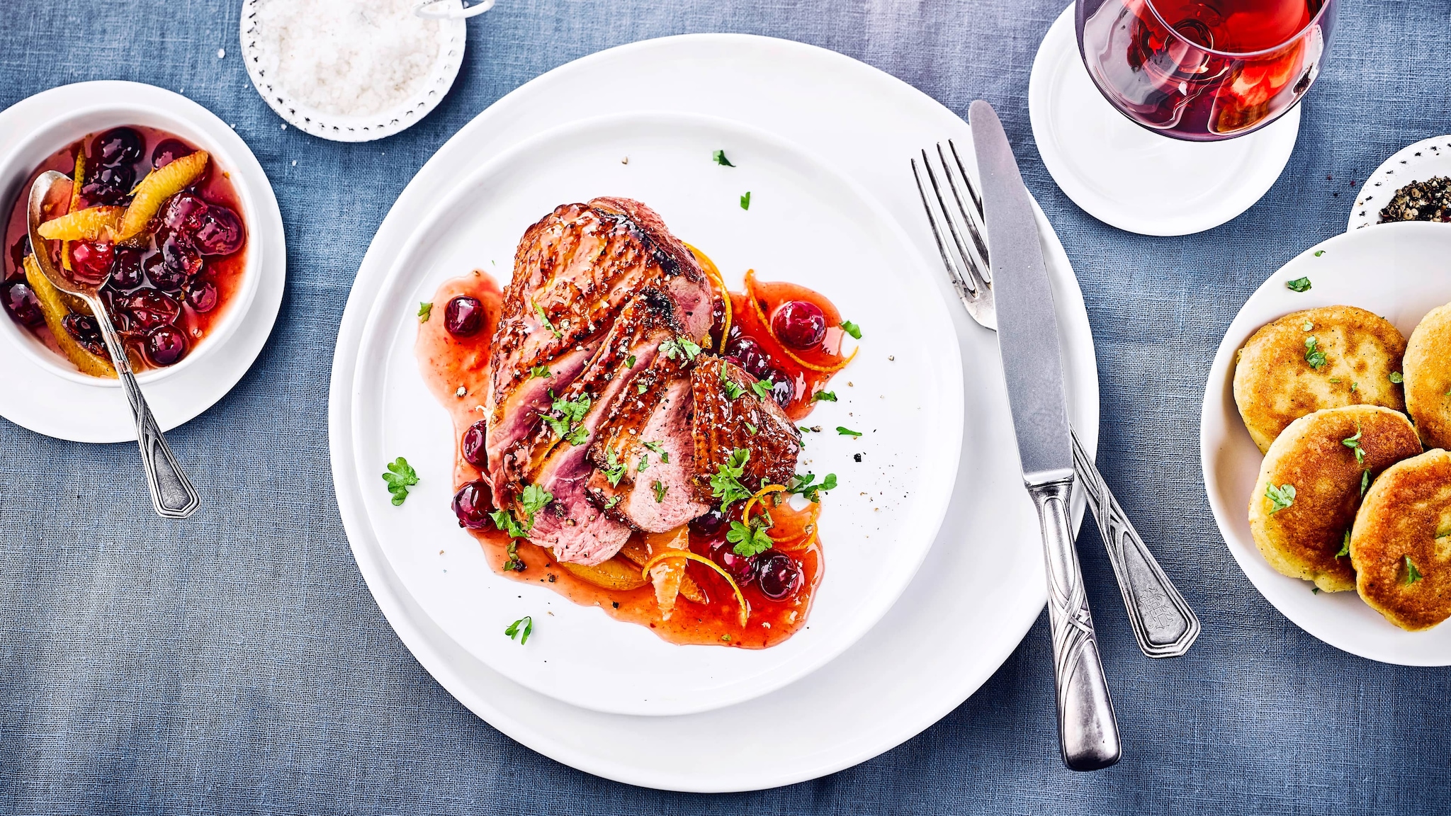 Gebratene Entenbrust