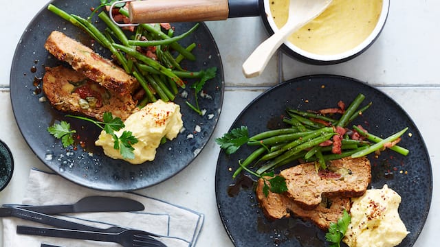 Gefüllter Hackbraten