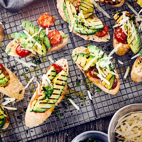 Avocado Crostini