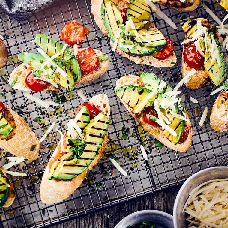 Avocado Crostini