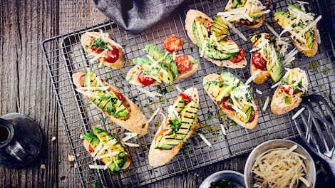 Avocado Crostini