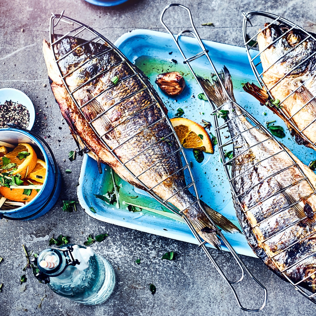 Gegrillte-Dorade