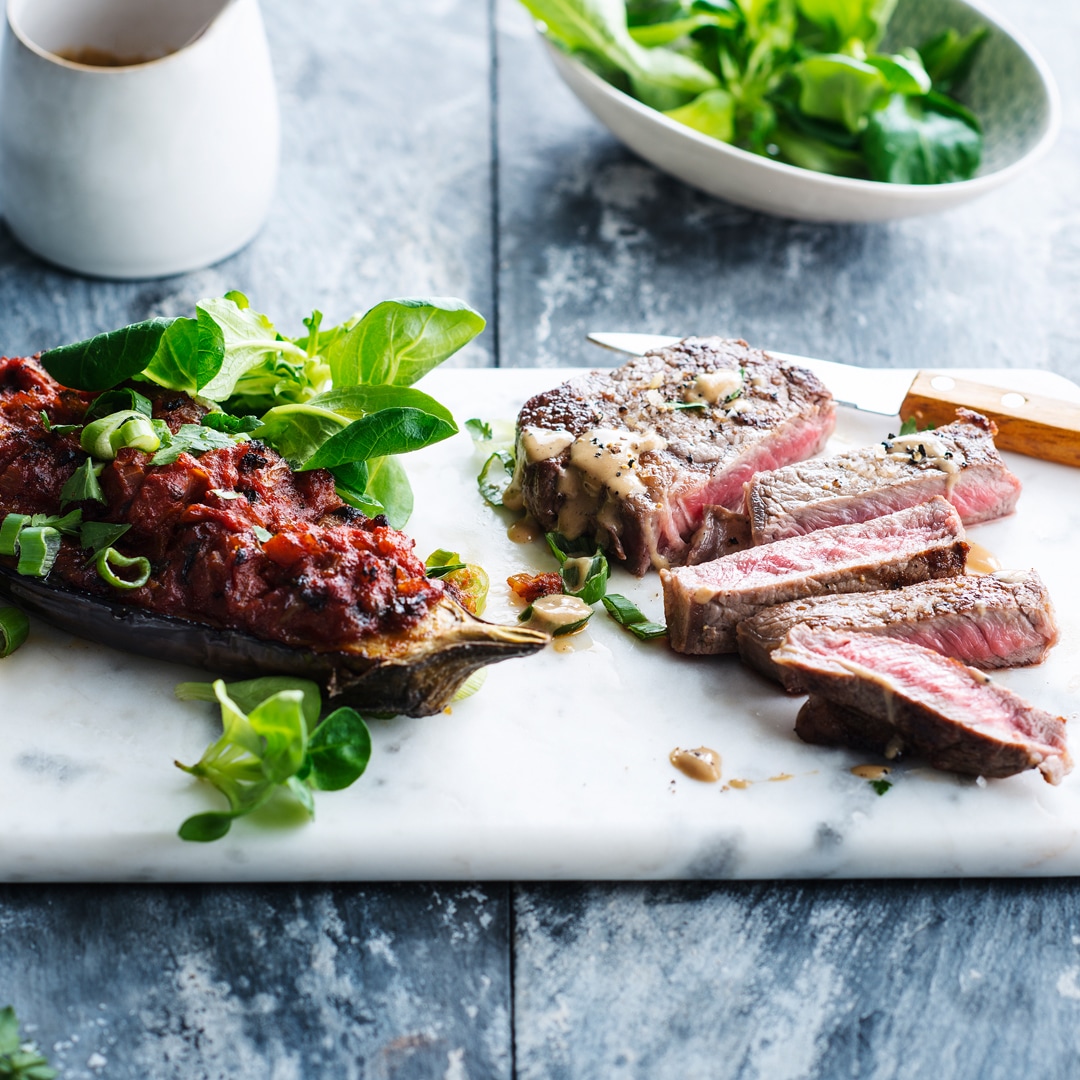 Gegrilltes Rindersteak