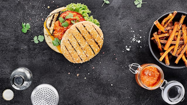 Gemüse-Burger