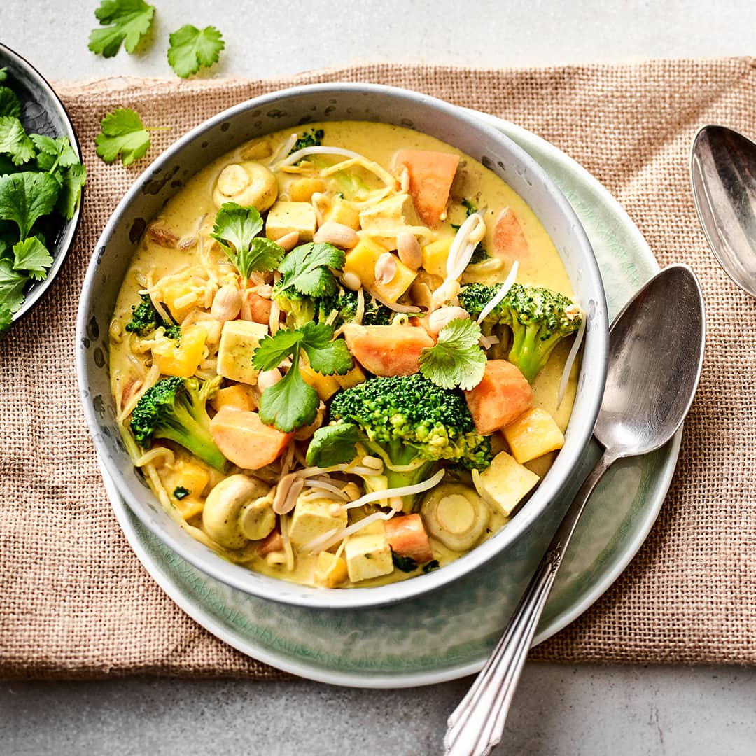 Gemüsecurry mit Tofu