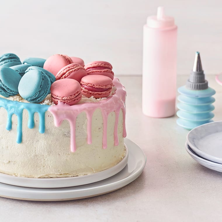 Gender Reveal Cake