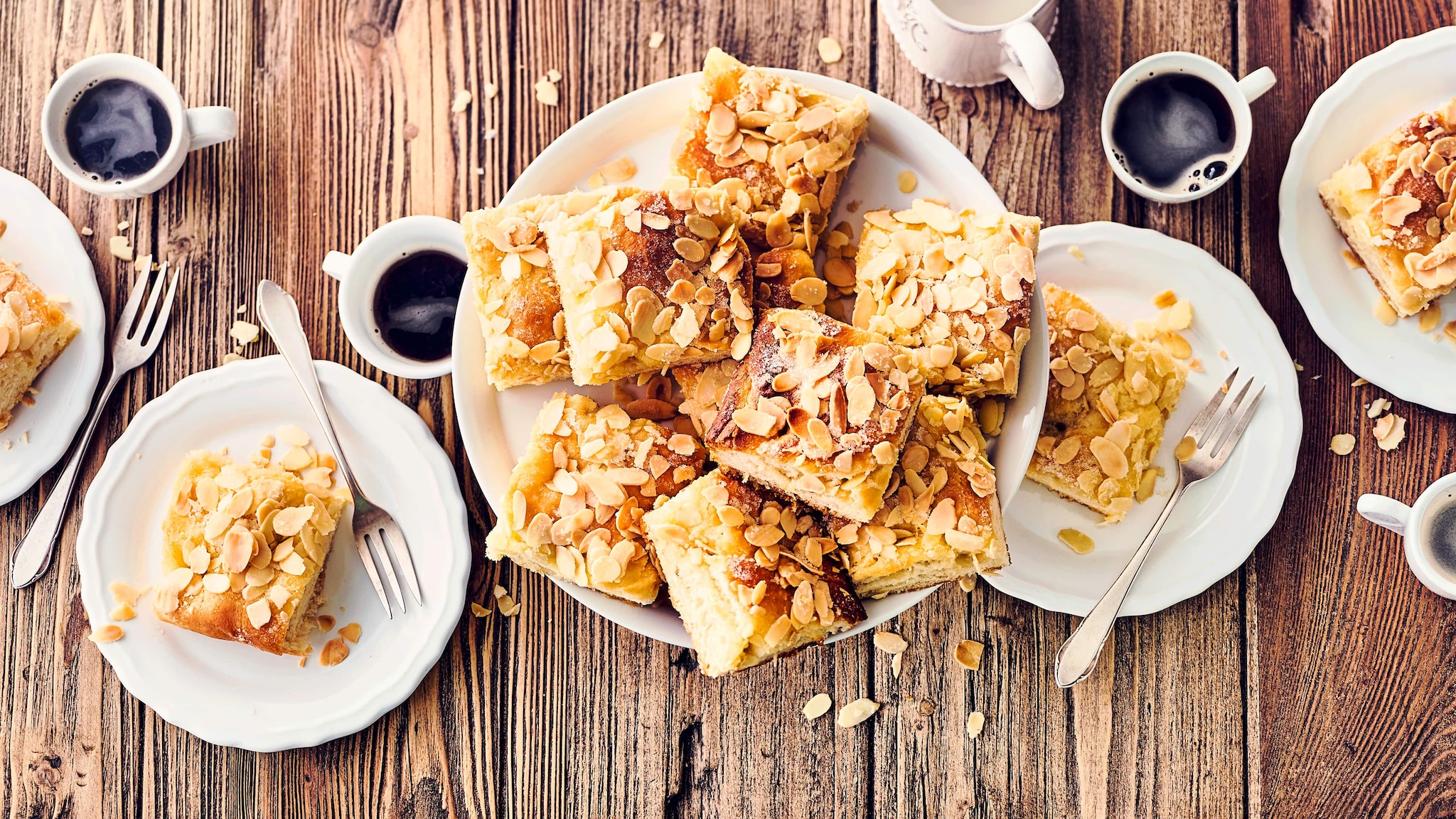 Getränkter Butterkuchen