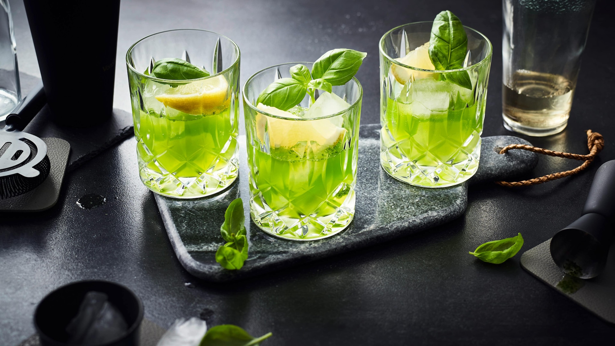 Gin Basil Smash Rezept EDEKA