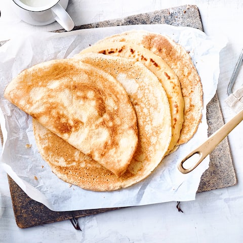 Auch mit einer Glutenunverträglichkeit muss man nicht auf leckere Pfannkuchen verzichten. Probieren Sie unser Rezept für glutenfreie Pfannkuchen, die sich natürlich noch vielseitig ergänzen lassen. 