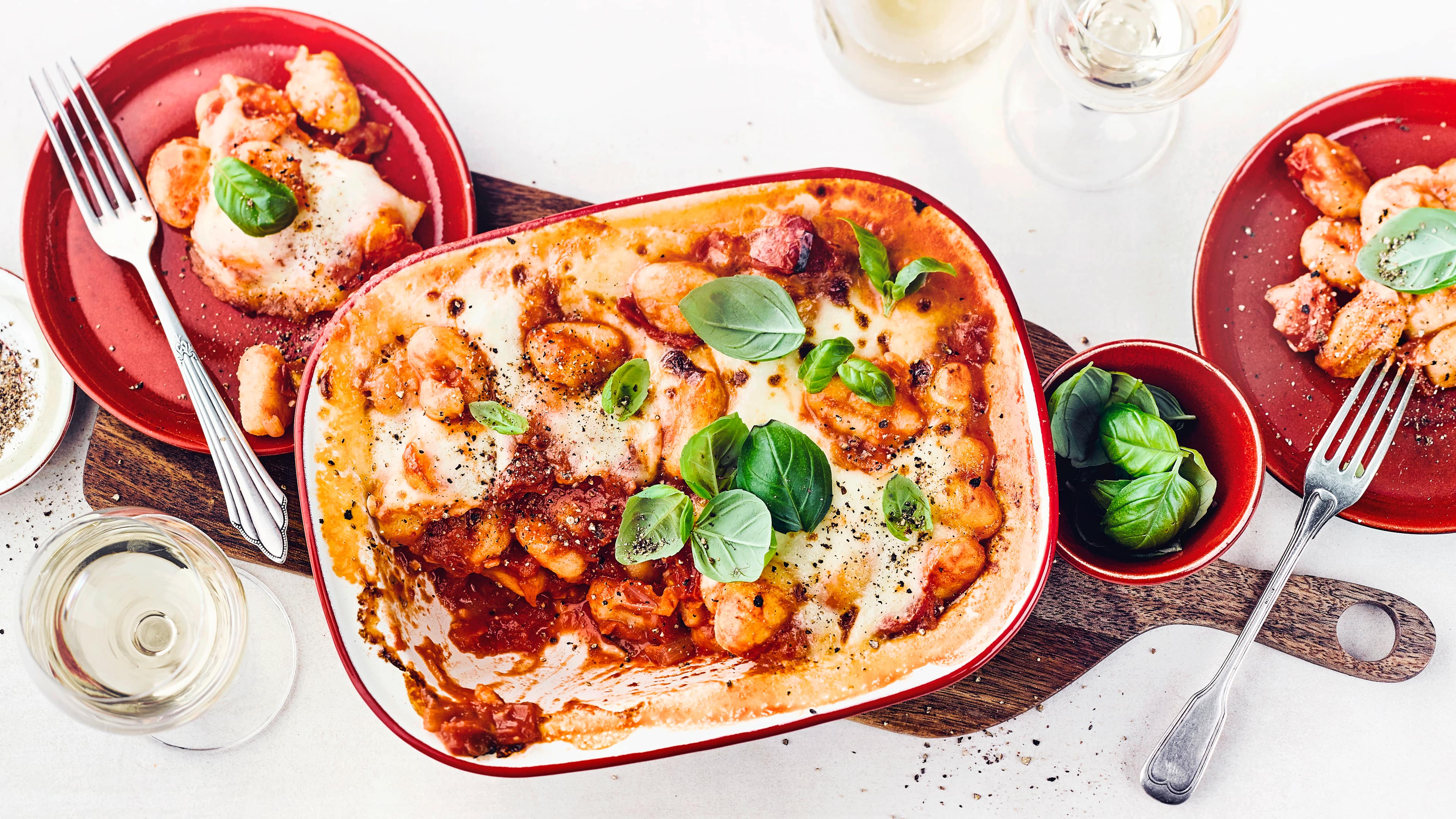 Gnocchi-Auflauf