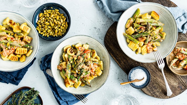 Gnocchi mit Spargel