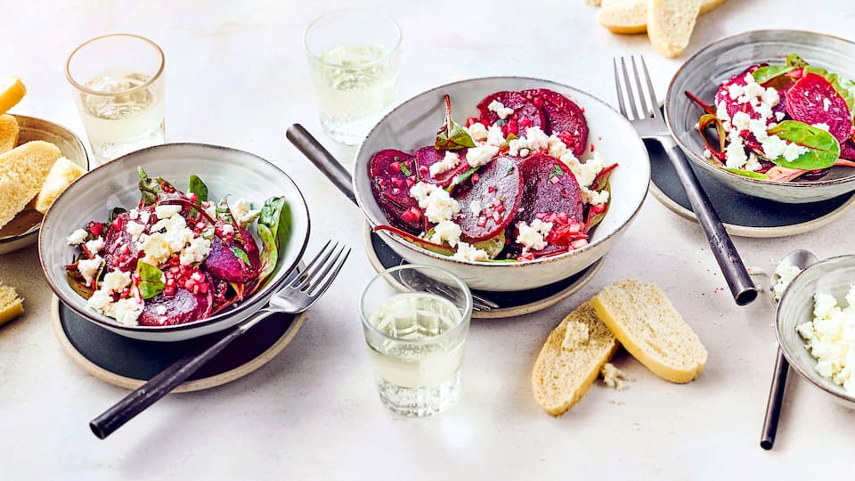 Griechischer Rote Bete Salat - Rezept