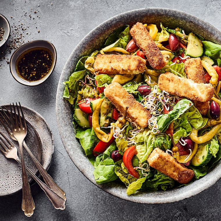 Griechischer Salat mit Feta