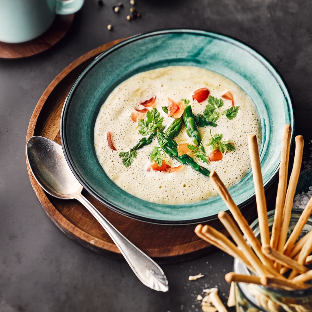 Grüne Spargelsuppe - Rezept | EDEKA