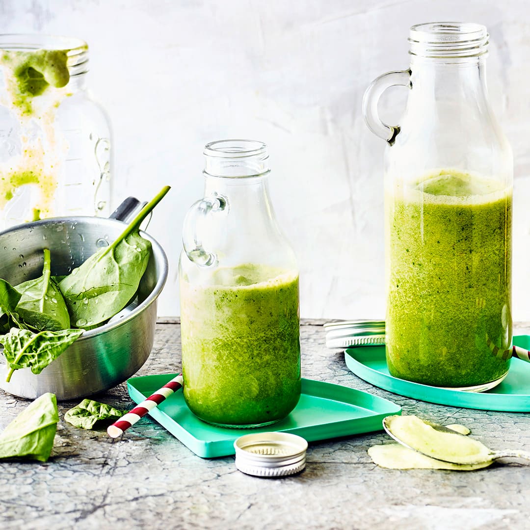Grüner Power Smoothie - Rezept | EDEKA