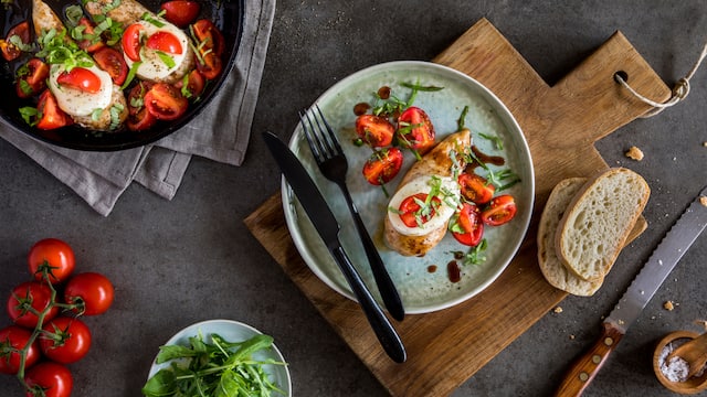 Hähnchen Caprese