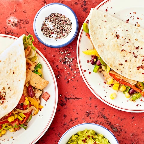 Hähnchen-Fajita \