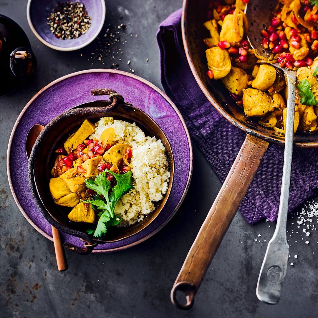 Hähnchen mit Granatapfel