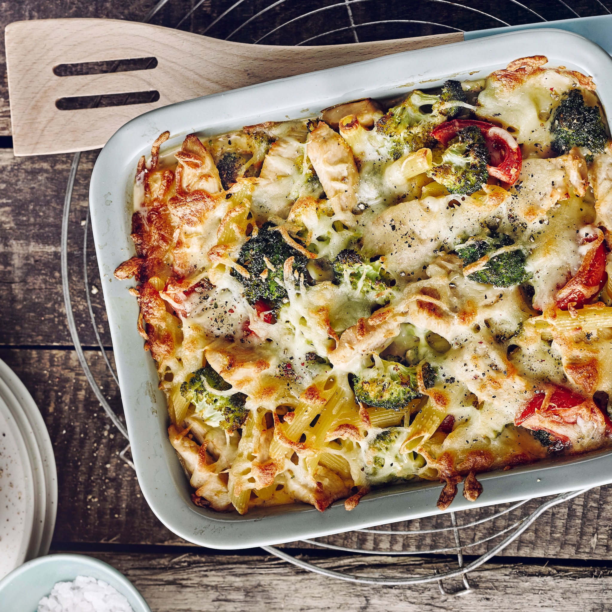 Hähnchen-Nudel-Auflauf 