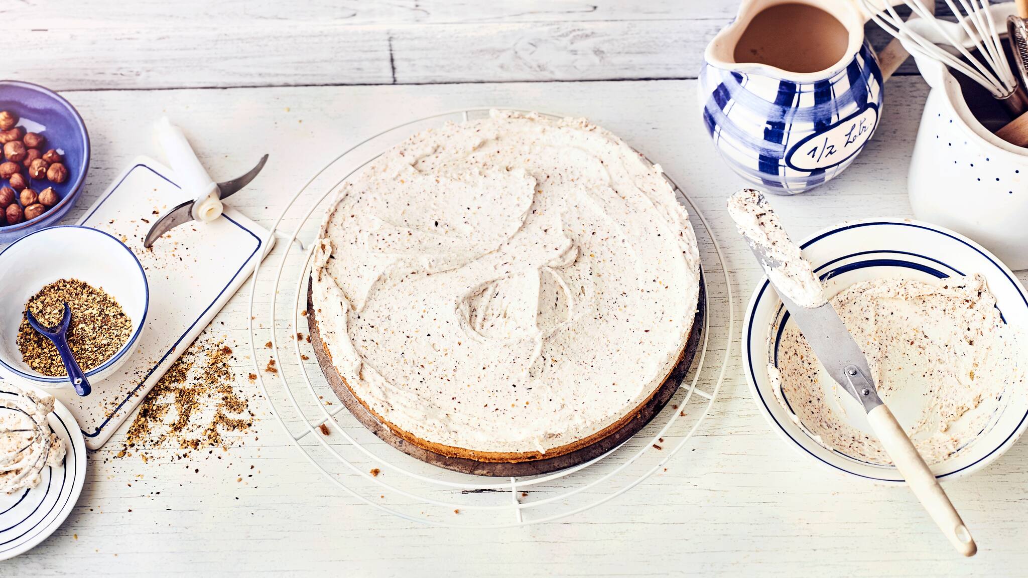 Haselnuss-Tortencreme Rezept