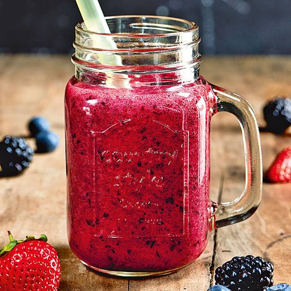 Heidelbeer-Brombeer-Smoothie - Rezept | EDEKA