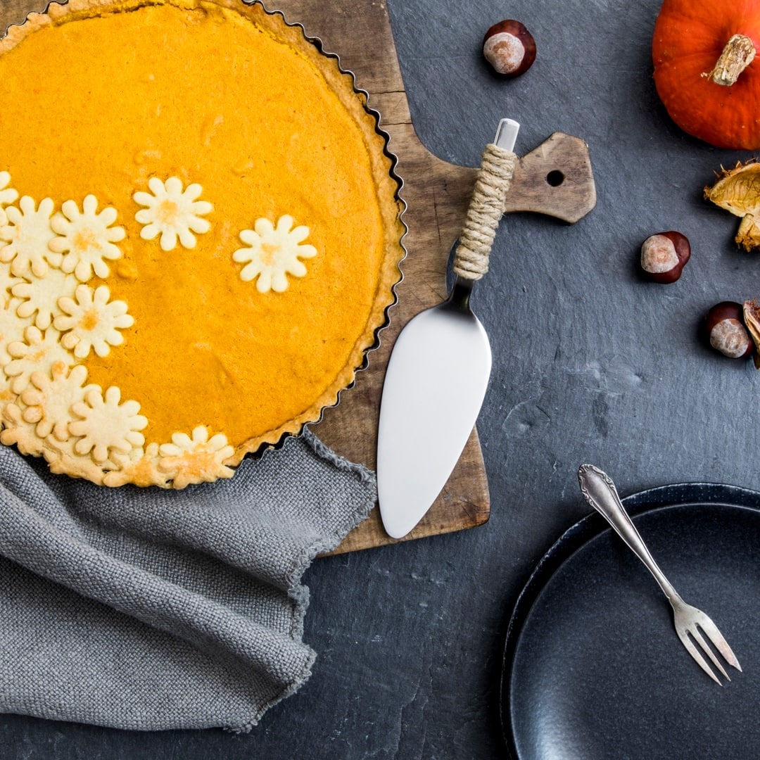 Herbstlicher Kürbiskuchen