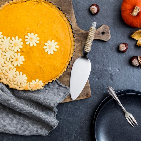 Herbstlicher Kürbiskuchen