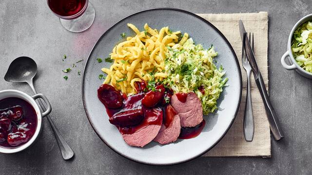 Hirschbraten