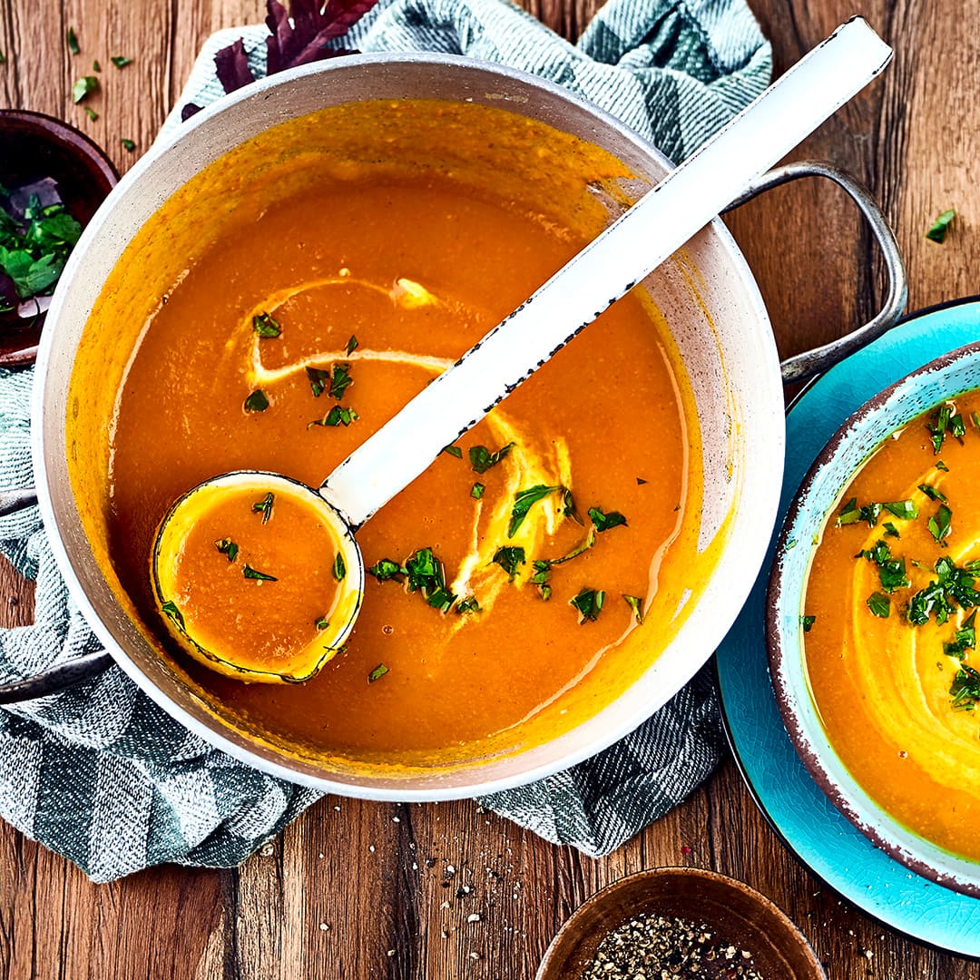 Hokkaido Kürbissuppe