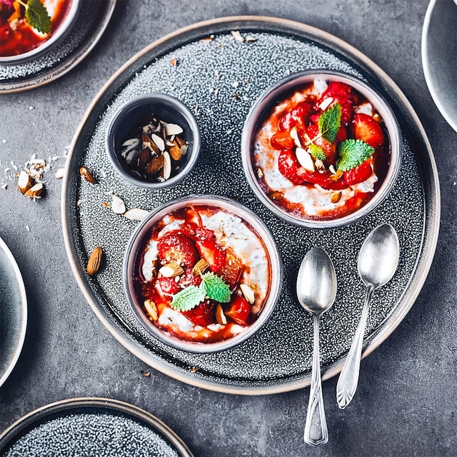 Bereiten Sie mithilfe unseres Joghurtmousse-Rezepts ein fruchtiges Dessert zu. Dank Holunderblütensirup schmeckt es besonders lecker.