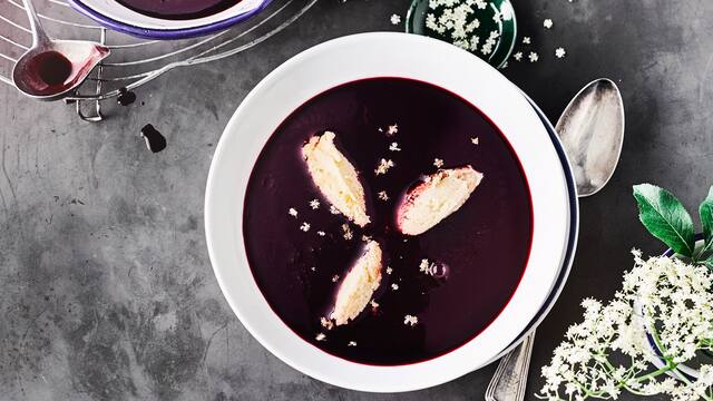 Holunderbeeren-Suppe