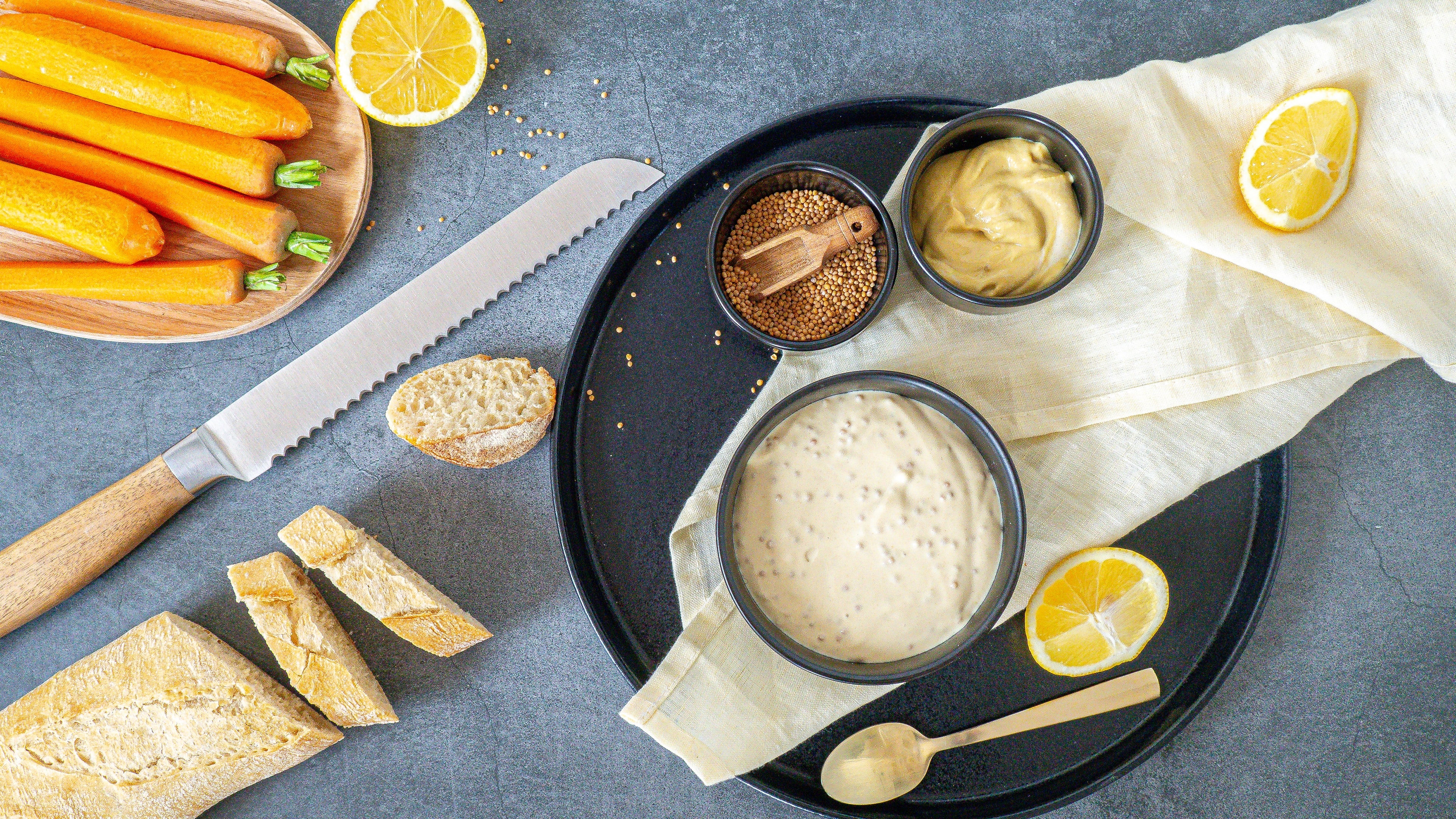 Honig-Senf-Dip - Rezept | EDEKA