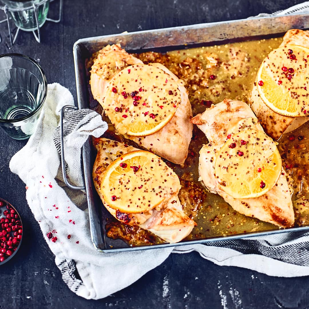 Hühnchenbrust in Senfsoße - Rezept | EDEKA