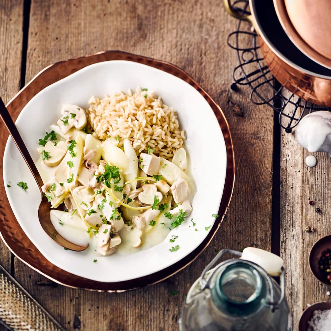 Hühnerfrikassee - Rezept | EDEKA