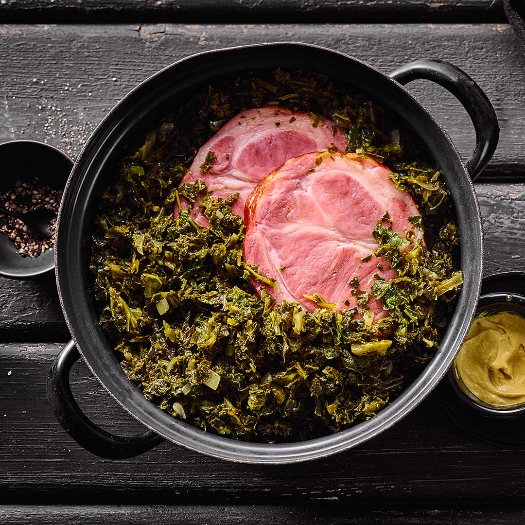 Grünkohl mit Pinkel - Rezept | EDEKA