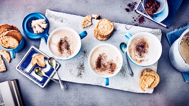 Ingwer-Cappuccino