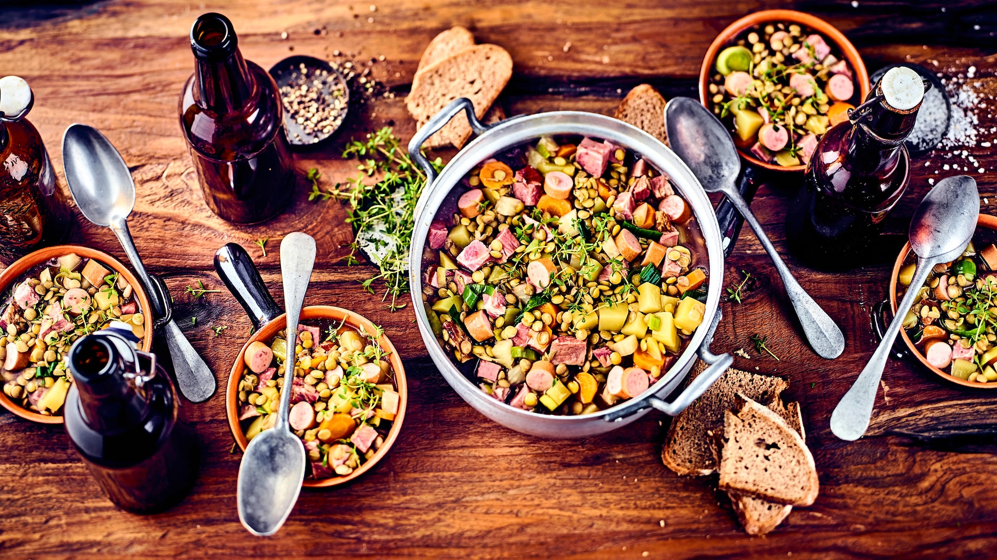 Irischer Linseneintopf