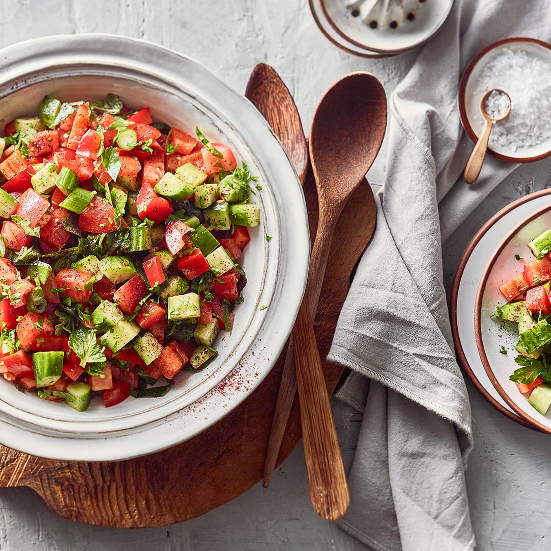 Israelischer Salat - Rezept | EDEKA