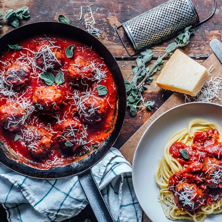 Italienische Meatballs